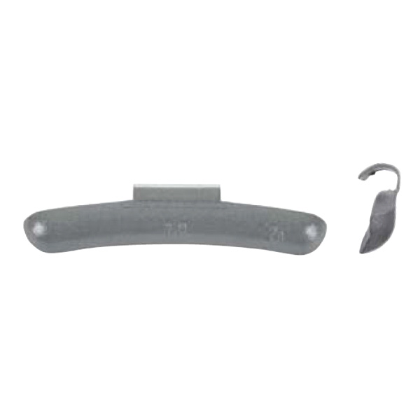 Zinc Wheel Weight 0.25 oz. LH Type Coated - Weights, Miscellaneous